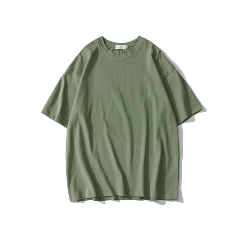 Unisex Plus Size Heavy Cotton Short Sleeve T-Shirt, Loose Fit, Extra Large, Versatile Base Layer.