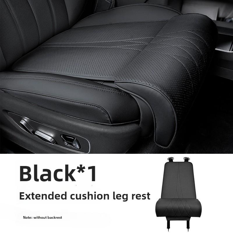 New Car Seat Leg Support Extension Suede Universal Auto Seat Extender Leg Cushion For Driver Memory Foam Seat Padding Mat Cover