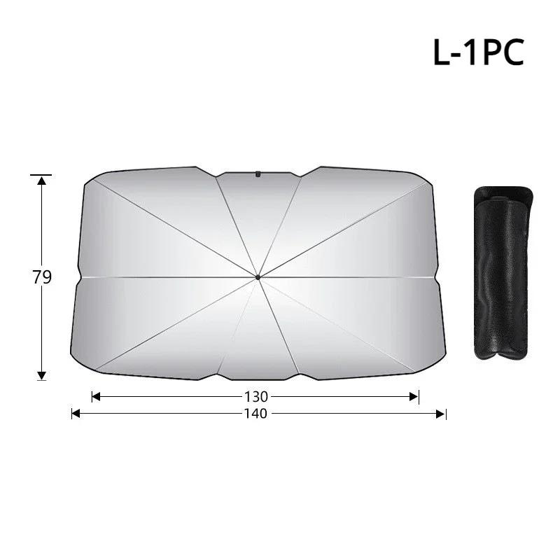 Folding Car Sunshade Umbrella Front Windshield Heat Insulation Sun Protector for Vehicle Interior Summer Travel Car Accessories