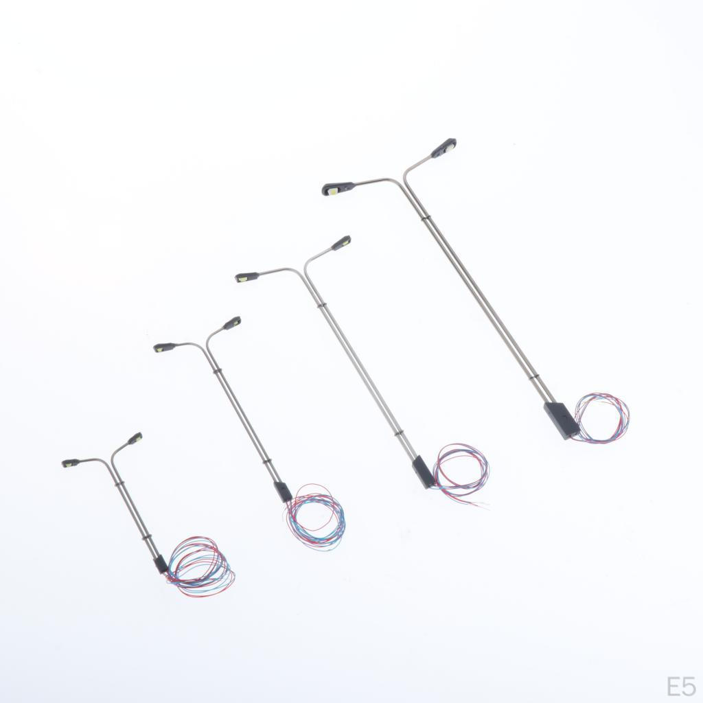 Scale Model Train Street Lights Table Accessories