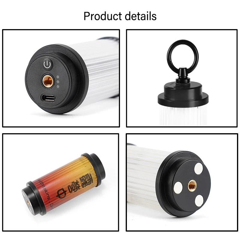 Mini 38 Light 38 Explore Campinglampe USB Wiederaufladbare Zeltlaterne Taschenlampen Outdoor Camping Atmosphärenlicht 2000mah