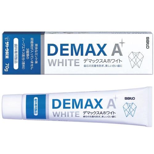 

Sato Pharmaceutical Demax A White 70г Отбеливающая зубная паста с полифосфатом натрия (Стоматологический Эксклюзив) - 3 Травы (аромат) + Неабразивный [DEMAX A]