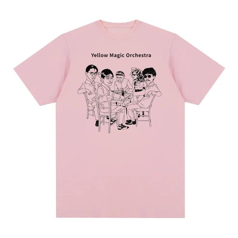 Yellow Magic Orchestra YMO TShirt Haruomi Hosono Ryuichi Sakamoto Kraftwerk Inspired 100 Cotton Unisex New Style Tee S