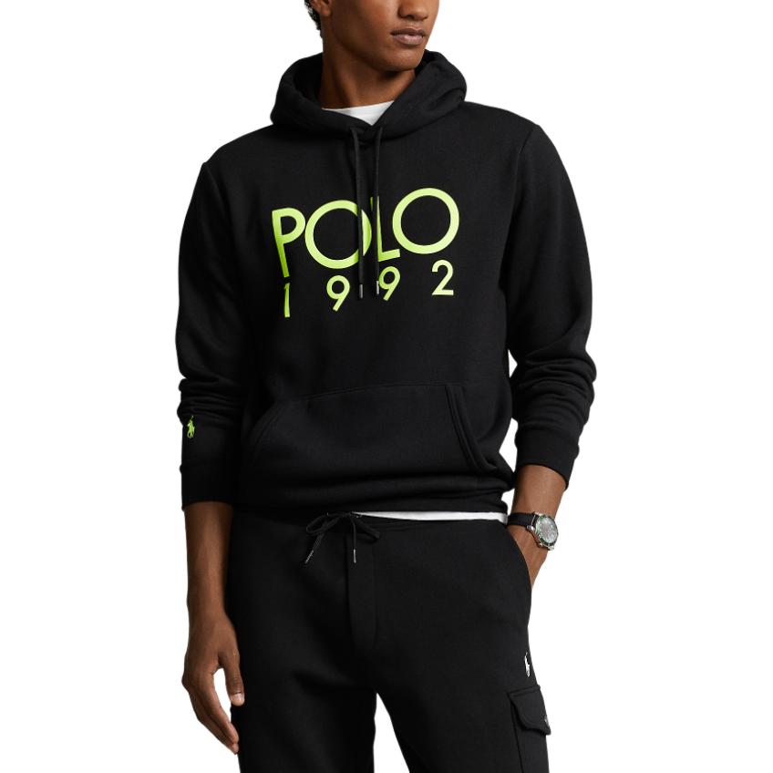 Polo Ralph Lauren logo-print hoodie MNPOKNI16823432-001