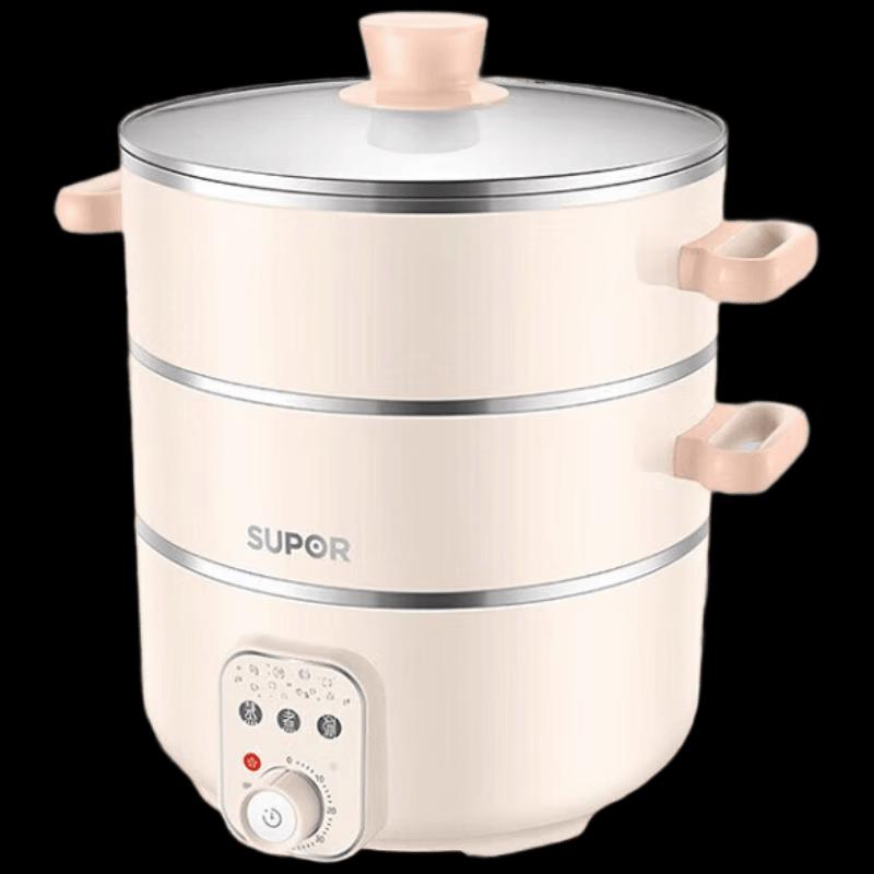 Supor Multi-function Electric Steamer & Hot Pot CN plug (adapter included)