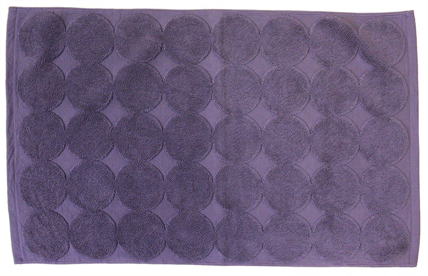 

Tanaka Sangyo Imabari Towel Bath Mat, Menka Mature, Mauve, approx. 45 x 70 cm