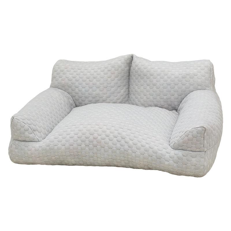 Pet Ice Silk Sofa Bed for Small Medium Large Dogs Cats Washable Dog Bed Breathable Cat Nest Comfortable Sleeping Kennel Supplies