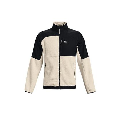 Giacca Retro Sport a Collo Alto Ampia con Zip Maniche Lunghe Uomo Giacca Pinnacle-White 1366091-110