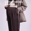 Maternity Pants Spring and Autumn Outer Wear Wide-leg Pants Low-rise Casual Pants New Autumn and Winter Thickened Straight Pants Winter Wear