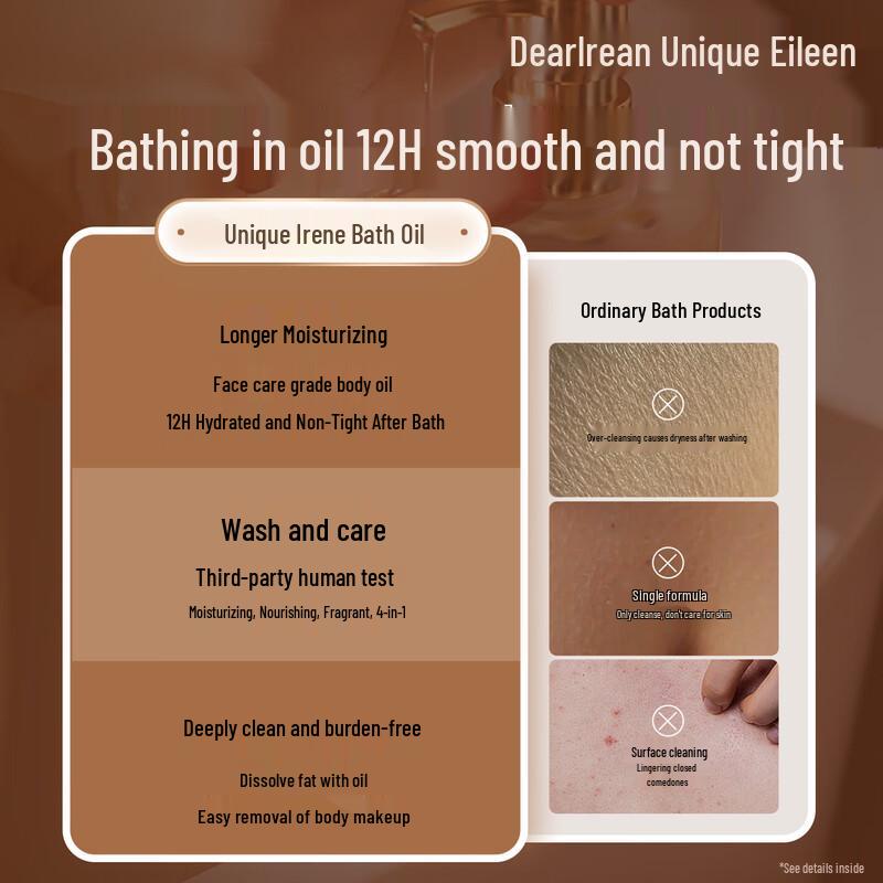 Dear lrean Floating Water Scented Bath Oil