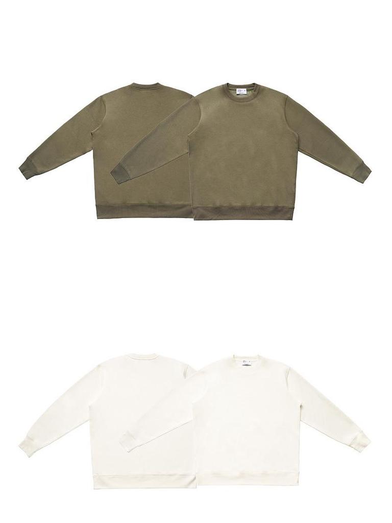 Men's Silver Fox Velvet Warm Round Neck Sweatshirt - Loose, Casual, Plus Velvet, Thickened for Autumn/Winter.