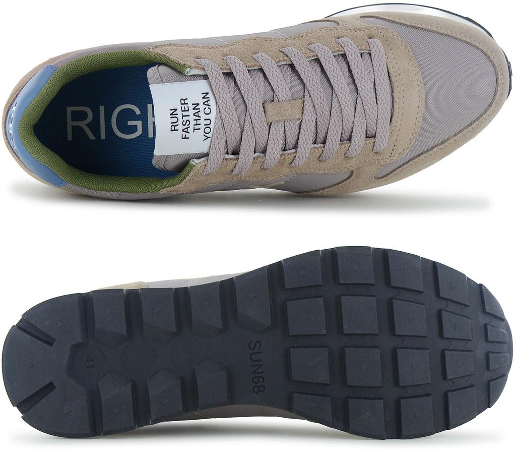 Sun68 Tom Solid - Herren Sneakers Schuhe Grau Z36101-98 ORIGINAL