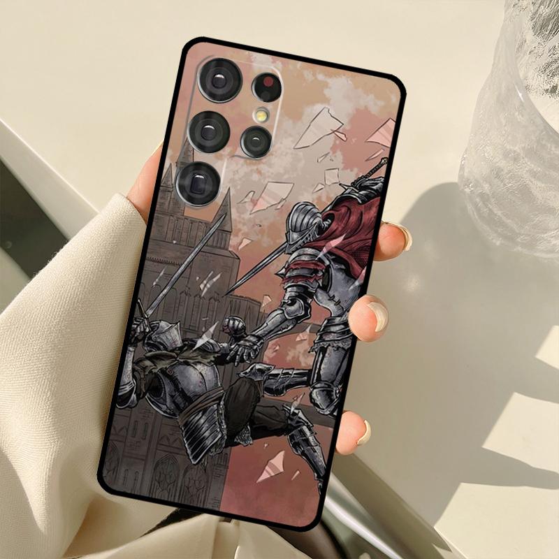 Praise the Sun Dark Souls For Samsung Galaxy S23 S22 Ultra S21 S20 FE S8 S9 S10 Note 10 Plus Note 20 Ultra Phone Case