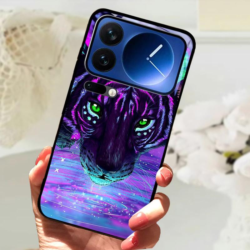For Xiaomi 17 Pro Max Case 17 17Pro Luxury Tempered Glass Protective Back Cover Case For Xiaomi17 Pro ProMax Phone Shell Fundas