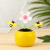 Parts Children's Christmas Gifts Fun Electric Toys Solar Energy Toys Dancing Flower Desk Ornaments