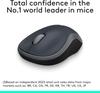 Logitech M185 Mouse Wireless Mouse Office Mouse Symmetrical Mouse with Wireless 2.4G Receiver