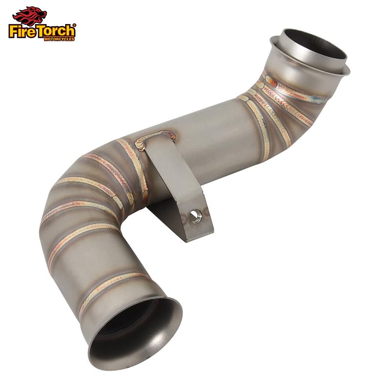 

Slip On For Husqvarna Norden 901 Motorcycle Exhaust Escape Moto Systems Stainless Steel Mid Link Pipe Connect Original Muffler B