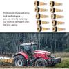 TR618A Traktor Luft-Flüssigkeits-Ventilschäfte, Tubeless-Klemmventil-Schäfte für Industrie- und Landwirtschaftsräder, Traktor, Grader (Packung mit 10)