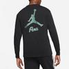 Jordan Paris Saint-Germain Casual Letter Print Crew Neck Long Sleeve Sweatshirt Men Tops Black DB6513-010