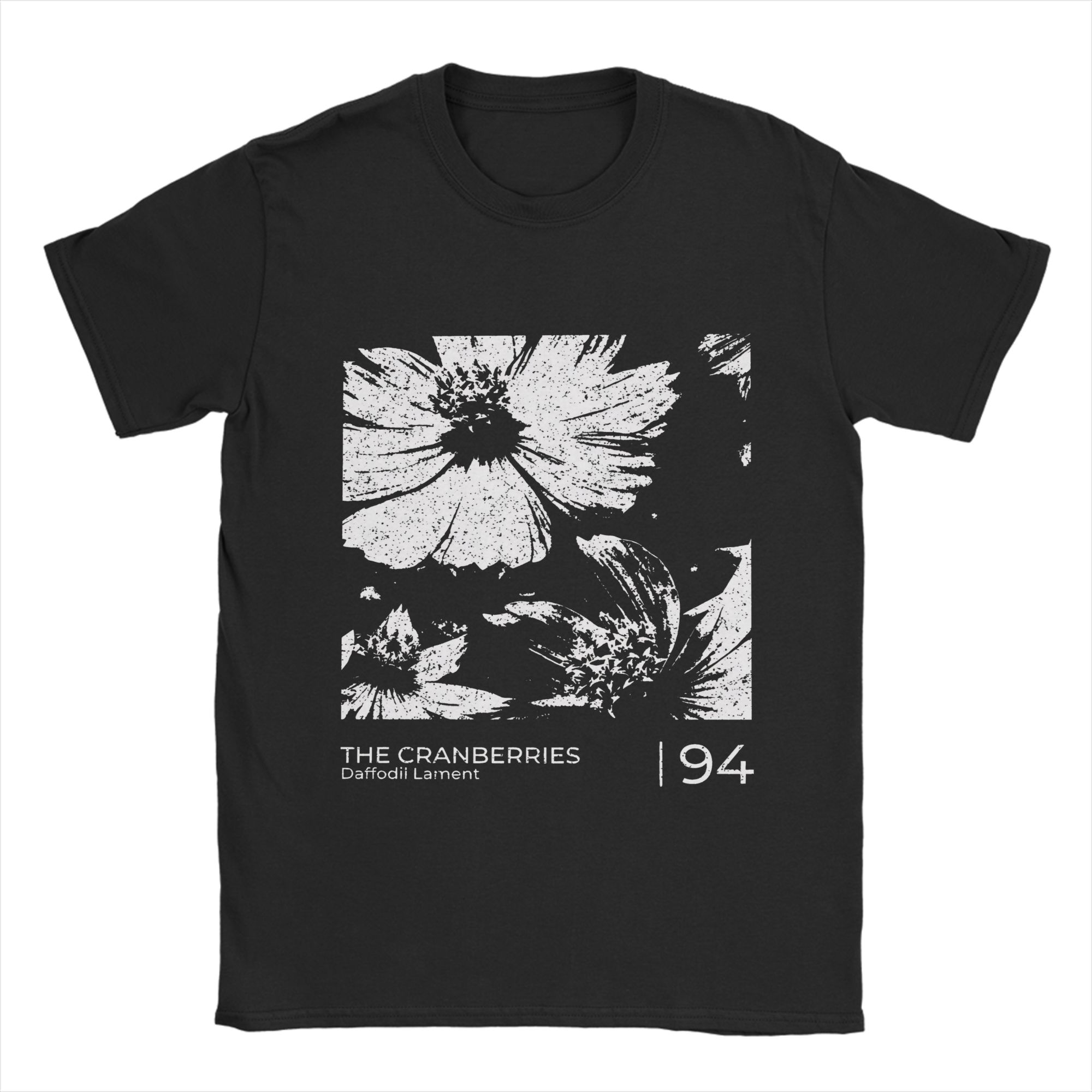 

The Cranberries T Shirts Men 100% Cotton Leisure T-Shirts Round Neck Tees Short Sleeve Clothes Graphic - Men s Summer Cotto... S
