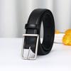 2.8Cm Genuine Leather Pin Buckle Belt Women'S Simple Fashion Trend Versatile Pure Cowhide Leisure College Style Belt Women'S