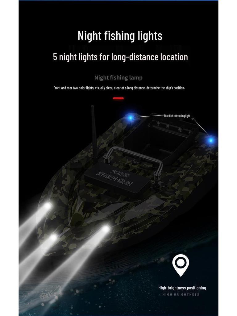 High-Power 500m Intelligent Remote Control Fishing Bait Boat