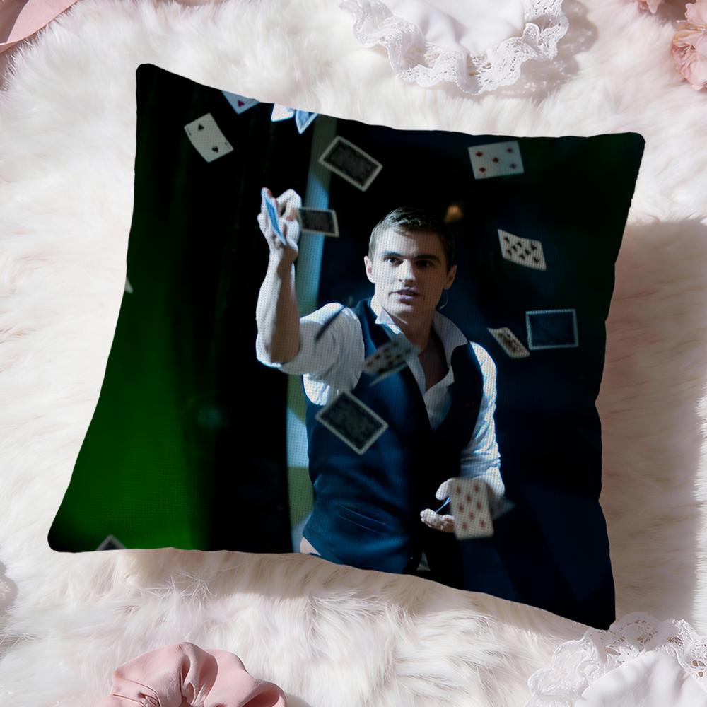 Movie N-Now You See MeS Cushion Cover Premium Comfort Reversible Pillow Cove -Two in One Design for Any Room & Car Interior