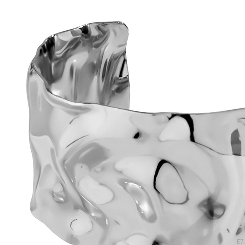 Open Bracelet Wrist Bangle Fashion Minimalist Cuff for Birthday Wedding