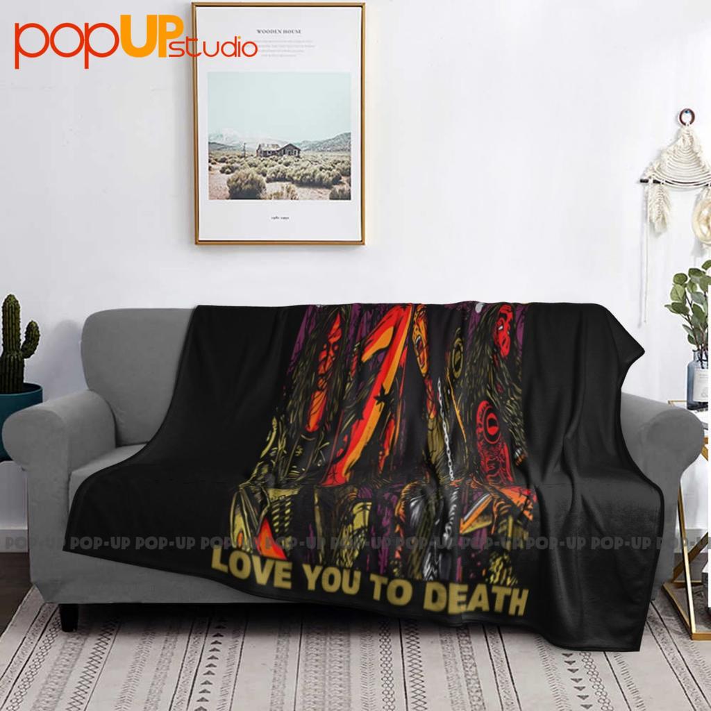 Type O Negative 'Love You To Death' Ultra-Soft Blanket Quilt Winter Sofa Cover Bed Covers
