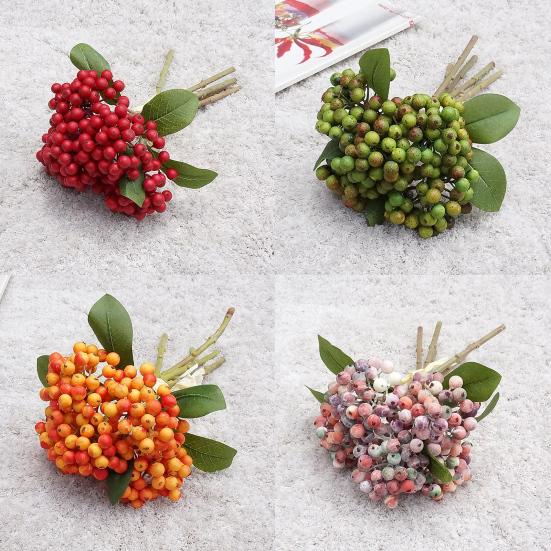 Beautiful Faux Flower Realistic 4 Colors Decorate