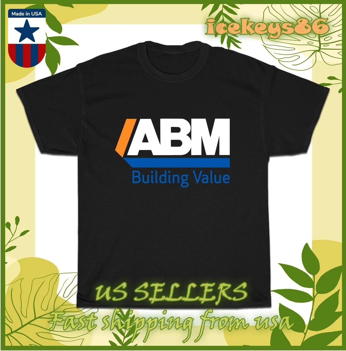 New ABM building Industries Logo Men s T-shirt American Size S-5XL T Shirt S