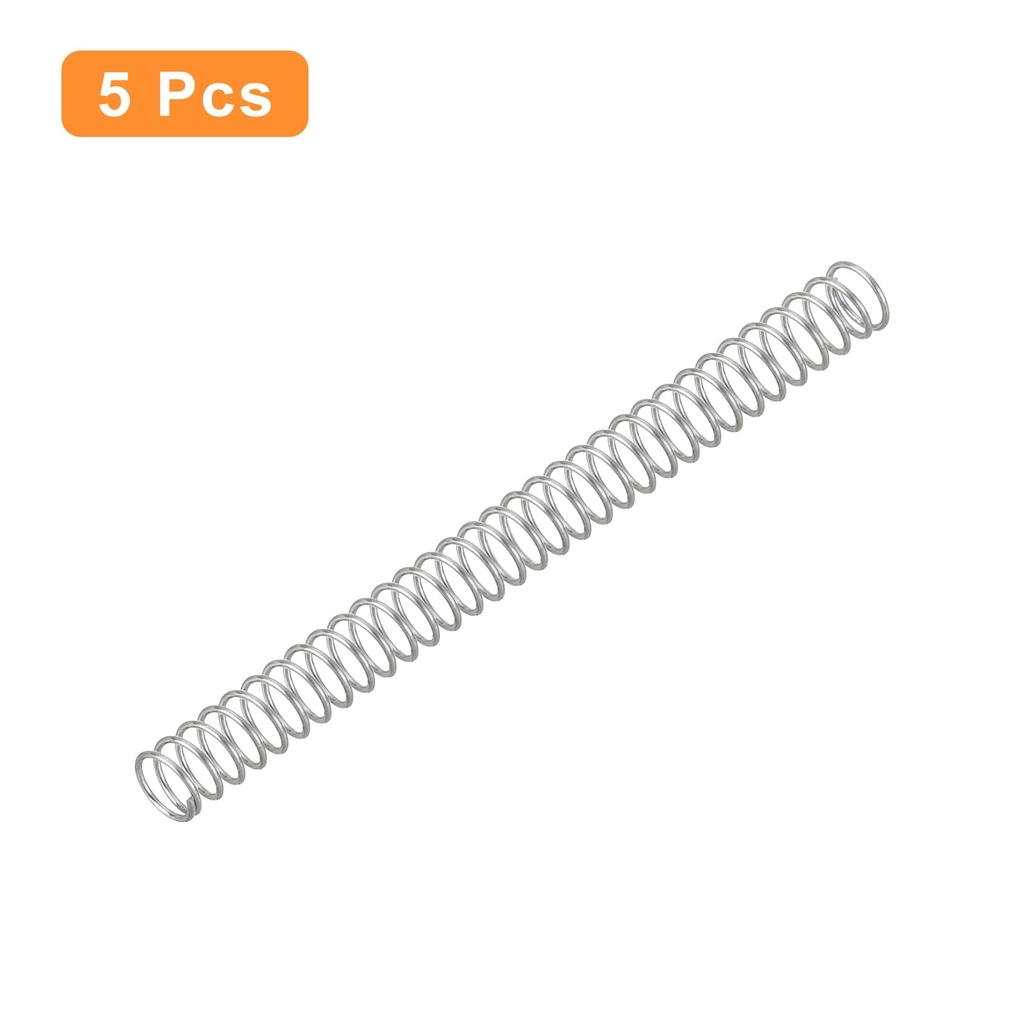 uxcell Spring Compression Spring Coil Spring Wire Diameter 0.02 Inch (0.4 Mm) Outer Diameter