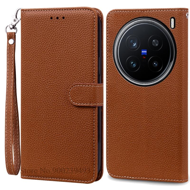 For Vivo X200 Pro Case Vivo X200 Pro Mini Wallet Flip Leather Cover For Vivo X200 Pro Case X 200 Pro Mini Phone Cover Fundas