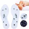 Breathable 8-magnet for Acupoint Magnetic Therapy Massage Shoe Pad Silicone Foot Pain Relief