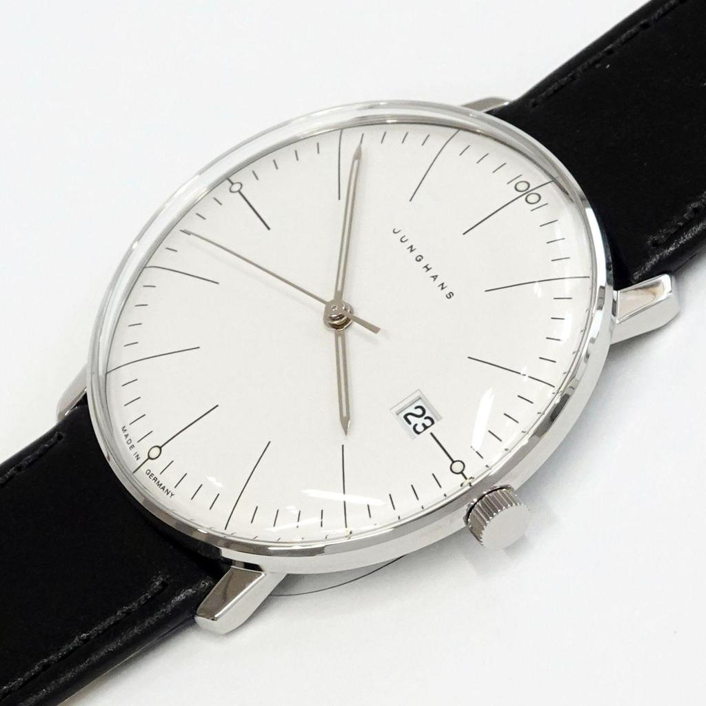 Used JUNGHANS 041/4817.04 Max Bill Quart Max Bill Men's Quartz