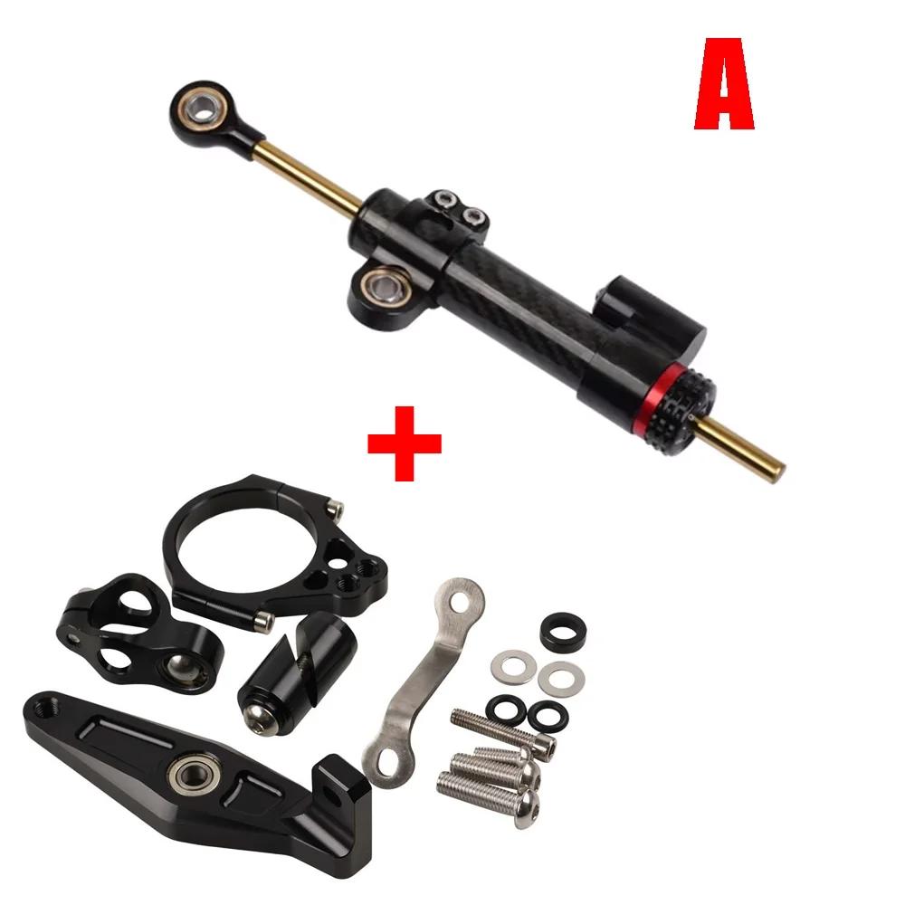For Yamaha MT09  - 2024 MT-09 XSR900 XSR 900   2024 Accessories Steering Stabilizer Support Damper Bracket Mount Kit