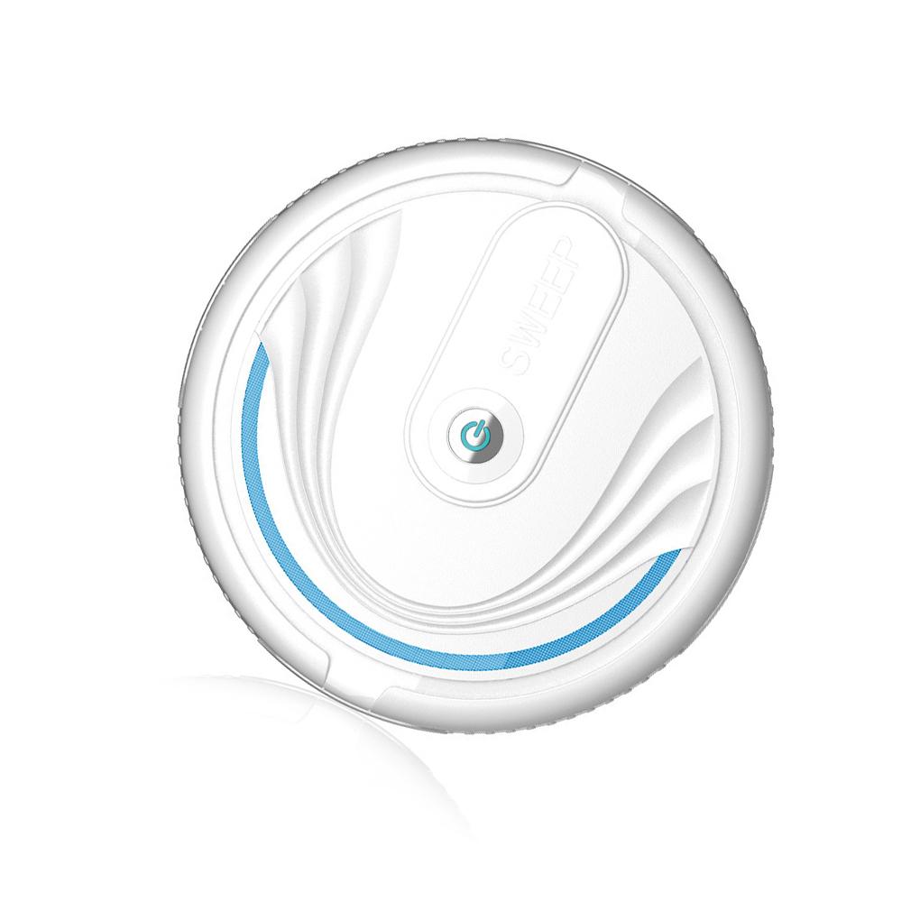 

Автоматический подметальный робот-пылесос, легкий умный инструмент для уборки, всасывающий подметальный робот, белый/аккумуляторный тип