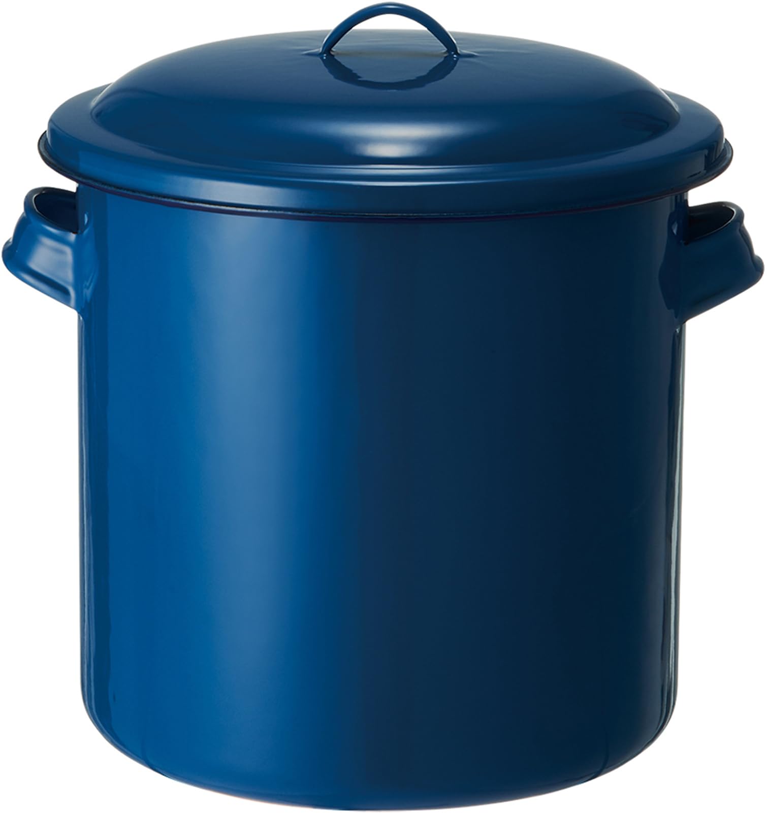 

Noda Enamel Enamel Tank Lid Handmade 24cm Blue AKT16021 синий