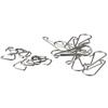 10PCS Stainless Steel Toilet Tank Part Sliver Toilet Flush Valve Toilet Flapper Chain  Toilet