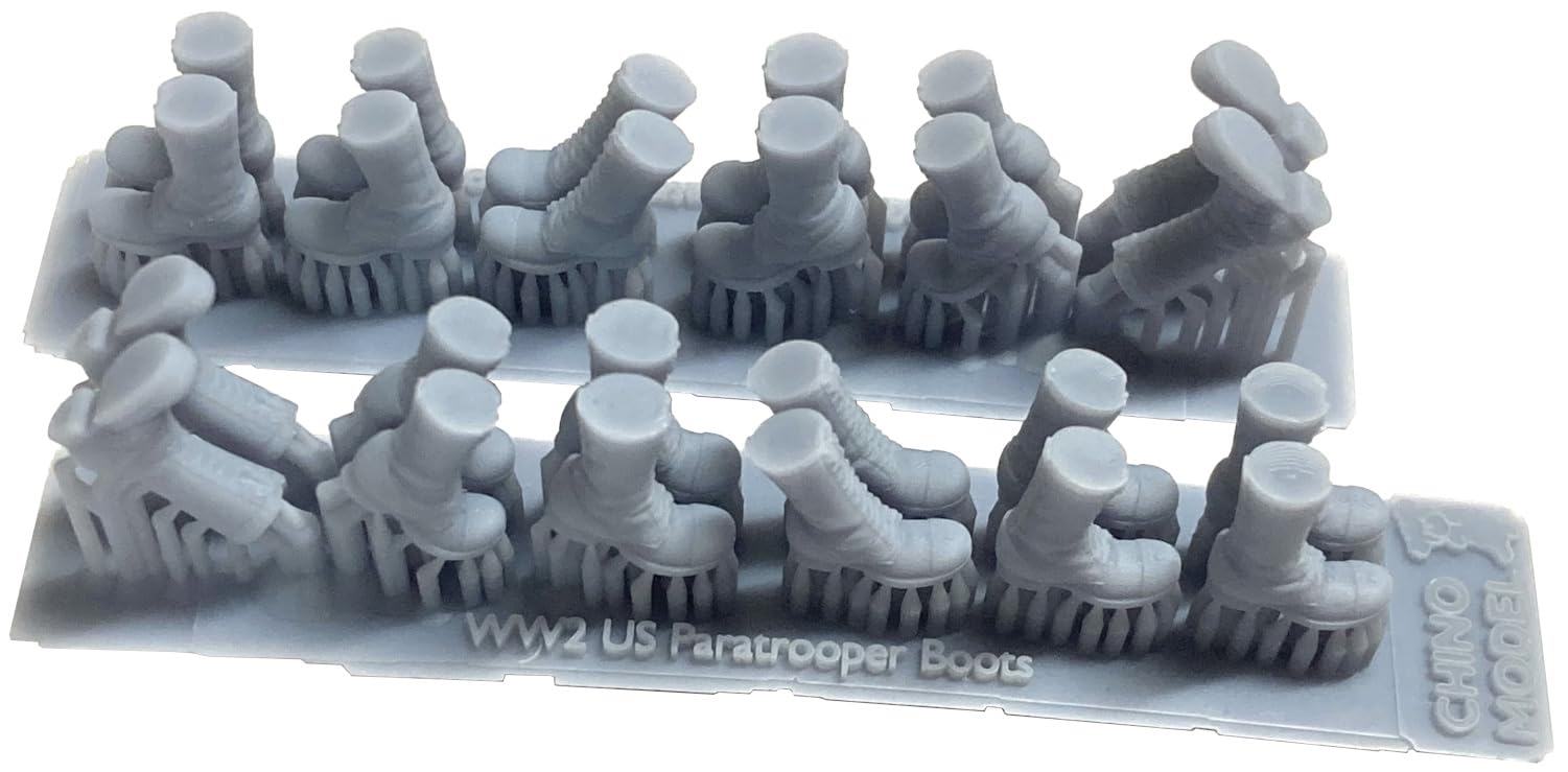 

Chino Model WW2 Американские десантные ботинки Пластиковые детали модели 1/35 CM-181 (люди)