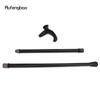 Bacchetta Fatata Ergonomica Nera Lega Spirale Bastone da Passeggio Mano Sinistra Bastone da Passeggio Bacchetta Cosplay Matrimonio Festa di Compleanno Bastone 92cm
