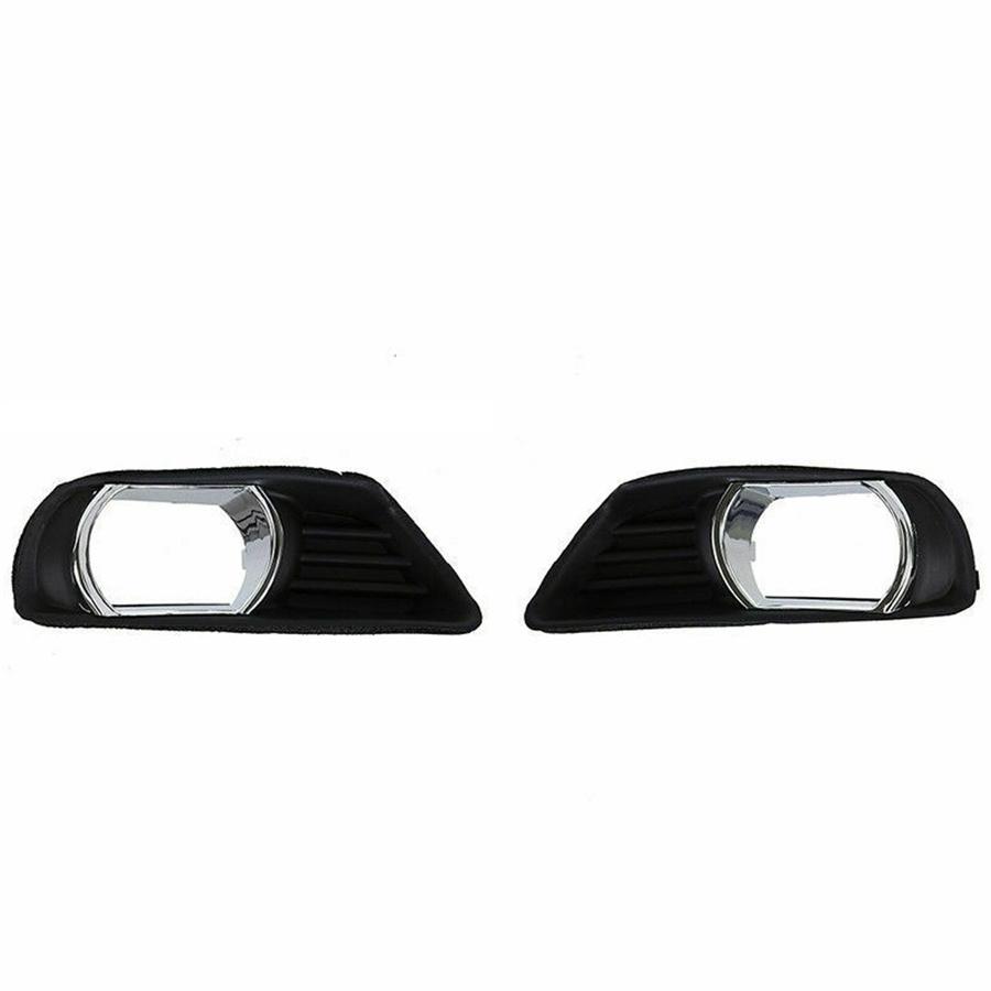 Pair For Toyota Camry 2007-2009 Front Bumper Lower Fog Light Trim Bezel Cover