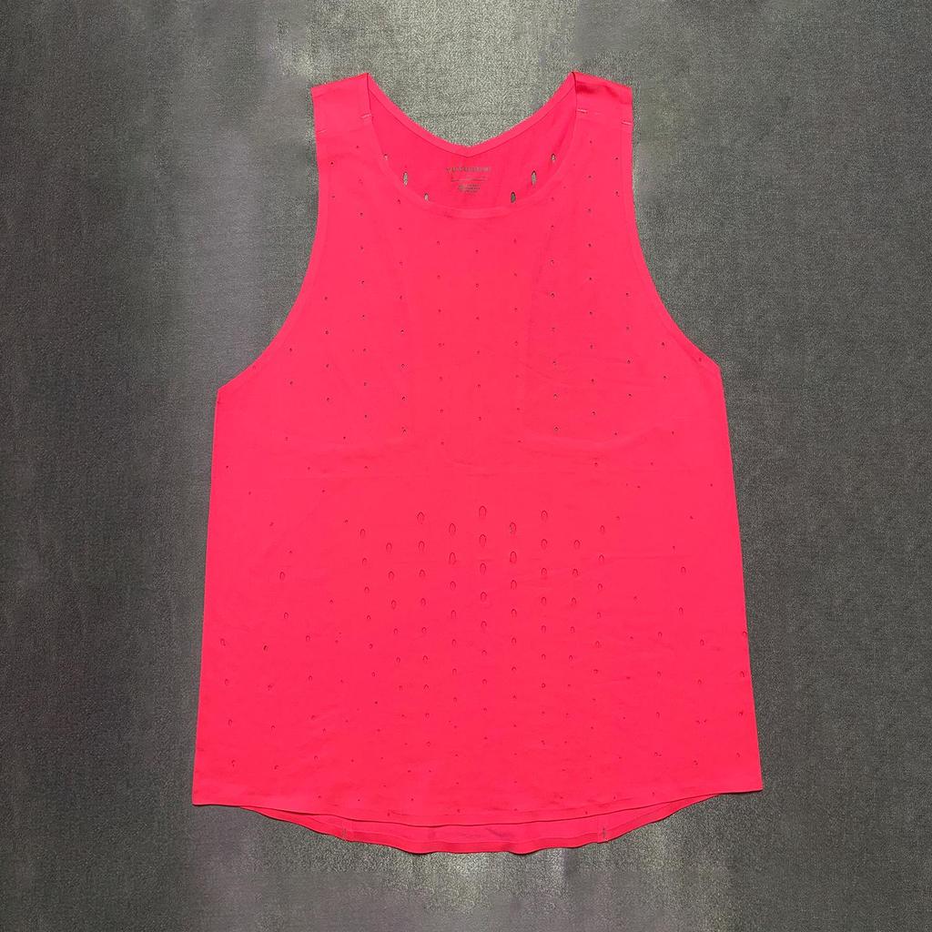 Wind Tunnel Breathable Heat-Sealed Marathon Vest for Professional Running and Fitness Training