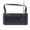Solar Powered AM FM Weather Radio SOS Alarm Type-C Charging Emergency Weather Radio with LED Flashlight Reading Lamp for Outdoor