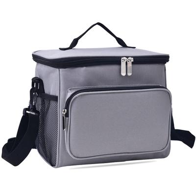 Cooler Soft Insulated Cooler Gray Bag, Cooler, Bag, 10L, Stylish, Box, Soft, Cute, Foldable, RIMINA,