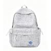 Schoolbag, Large-capacity Backpack, High School Backpack for Girls, Simple and Versatile Campus Backpack, Niche, High-aesthetic Embroidered Backpack