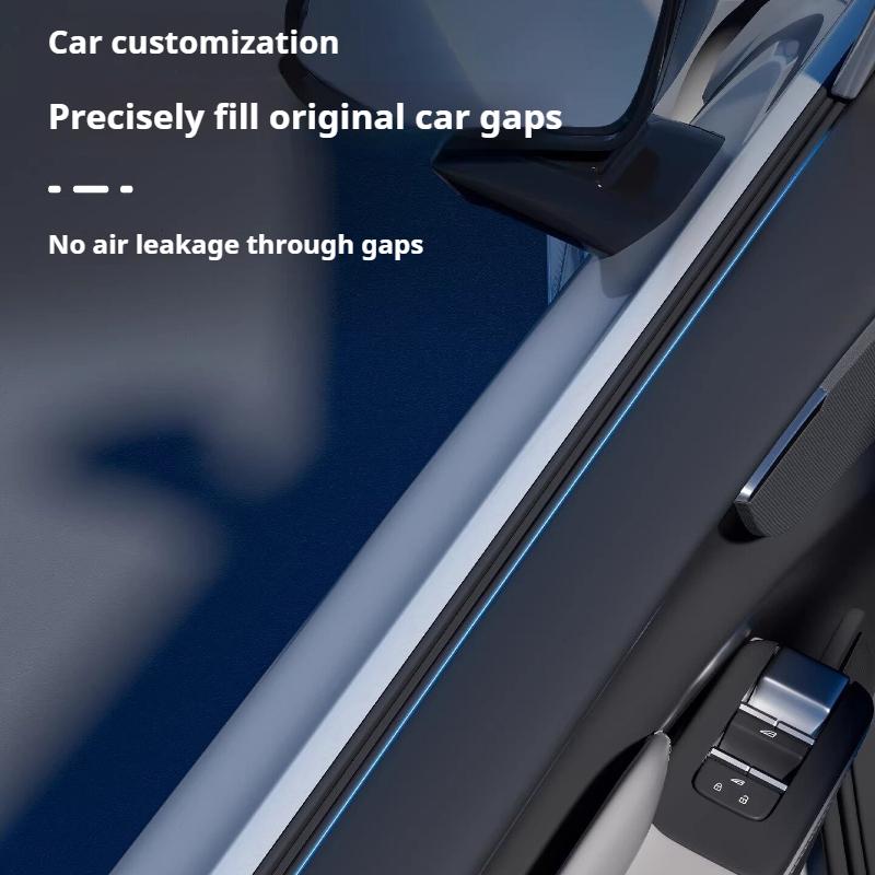 For BYD SeaLion 06 Dmi Ev Car Window Sound Insulation Sealing Strip Door Frame Rubber Seal Auto