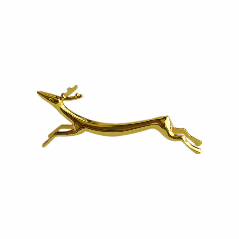 Art Craft Zinc Alloy Cutlery Bracket Holder Silver Cute Tableware Rack Holder Fawn /Little Dog Shape Cutlery Storage