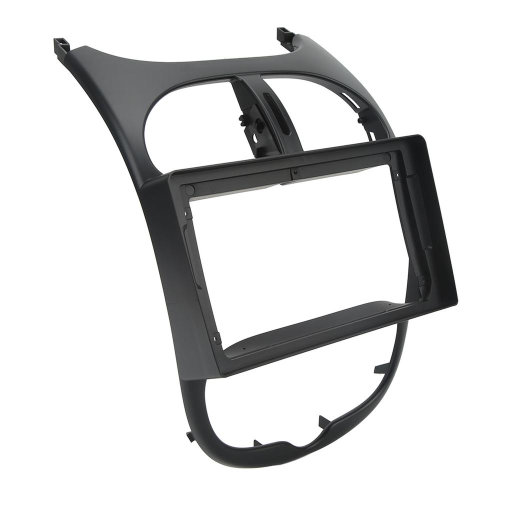 9 Inch Central Control GPS Navigation Panel Trim Dash Board Fascia Bezel Replacement for Peugeot