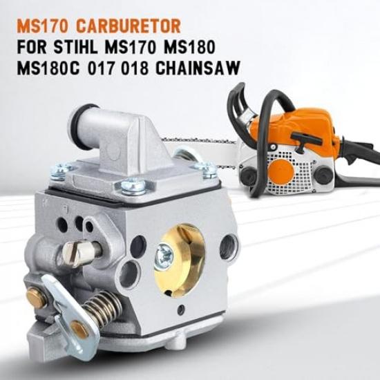 Carburetor for STIHL MS170 MS180 MS180C 017 018 Chaaw Fit Zama C1Q-S57A C1Q-S